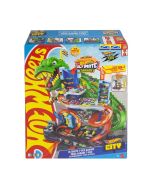 Hot Wheels City Garaje T-Rex definitivo