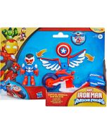 Iron man and friends figuras y vehic Cap. América