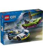 Lego City coche de policía y potente deportivo