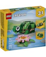 Lego Creator tortuga con flor de lirio