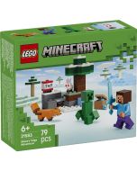 Lego Minecraft aventura de Steve en la taiga