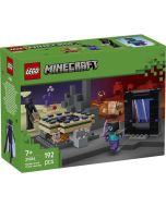 Lego Minecraft viaje por Nether y el Portal al End