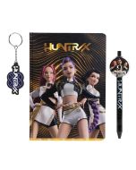 Libreta boligrafo y llavero golden KPOP