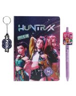 Libreta boligrafo y llavero Huntrix KPOP
