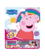 Libro colorear Giga block Peppa Pig 5 en 2