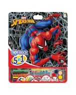 Libro colorear Giga block Spiderman 5 en 1