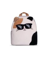 Mochila Squishmallow Cameron gato beige
