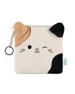 Monedero Squishmallow Cameron gato beige