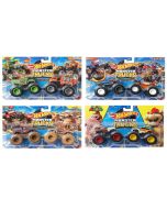 Hot Wheels Monster Truck duetos demolición 1:64