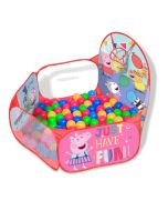 Piscina con 50 bolas Peppa Pig