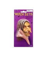 Nariz de bruja Halloween