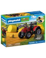 Playmobil Country tractor con pacas de heno