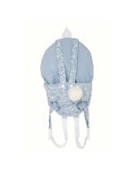 Portabebé azul para muñecas 40 a 45 cm