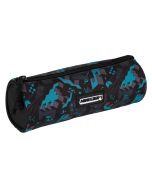 Estuche escolar redondo Minecraft Greeny 8x22x8 cm