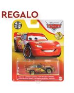 Cars Rayo McQueeen Dorado Coche