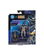 Sonic x DC Figura Shadow 7cm y Batman 15 cm