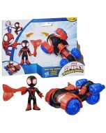 Spidey Spin Morales y tecno moto