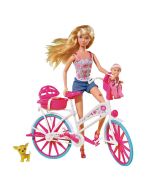 Steffi Love muñeca con bicicleta