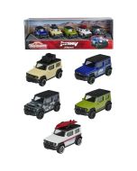Majorette Suzuki Jimny pack 5 coches Giftpack
