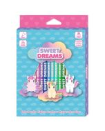 Sweet Dreams 36 lápices de colores triangular