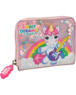 Sweet Dreams monedero plateado