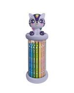 Tubo con topper y 12 lápices Color Sweet dreams