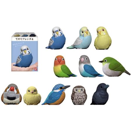 Shokugan figuras sorpresa Tenro friends pájaros