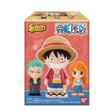 Shokugan figuras sorpresa sofbits One Piece