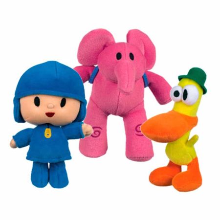 Peluches musicales Pocoyo y sus amigos