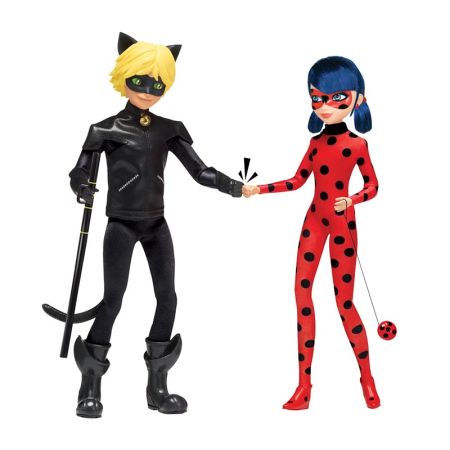 Pack 2 Ladybug y Catnoir