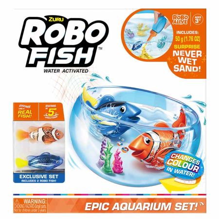 Súper acuario Robofish