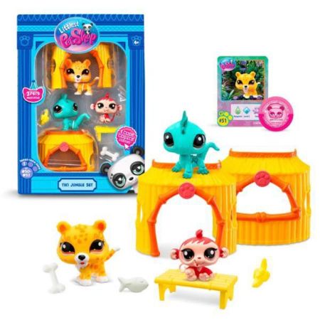 Littlest Pet Shop Set Mascota Tiki Jungle