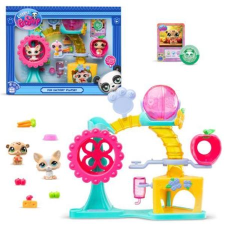 Littlest Pet Shop Playset Mascotas Hora Diversión