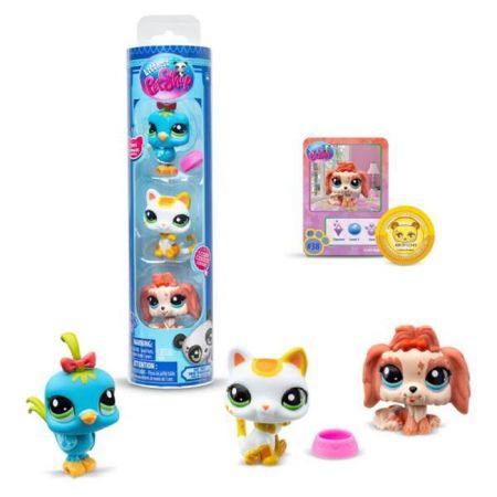 Littlest Pet Shop pack de 3 mascotas City Vibe