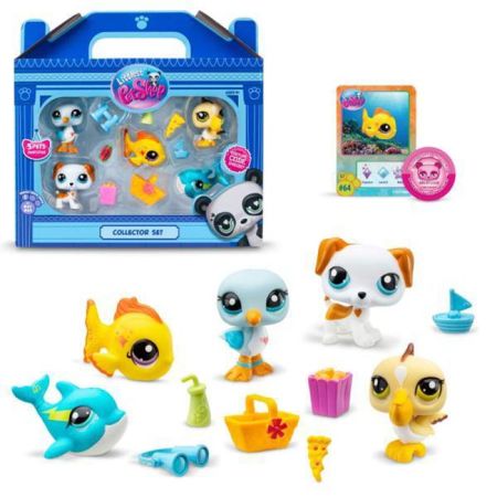 Littlest Pet Shop Pack5 Colección Besties Sunshine