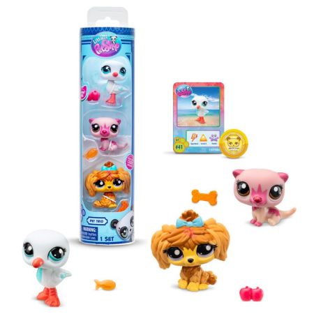 Littlest Pet Shop pack 3 mascotas Country Pets Lps