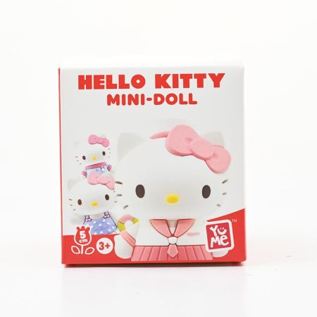 Figura Hello Kitty vestidos 5 cm