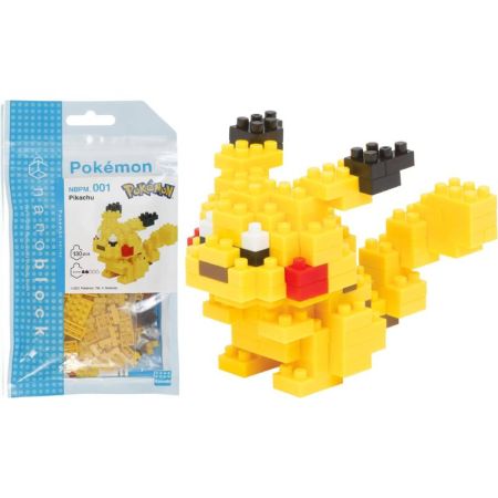 Nanoblock micro bloques Pokemon Pikachu
