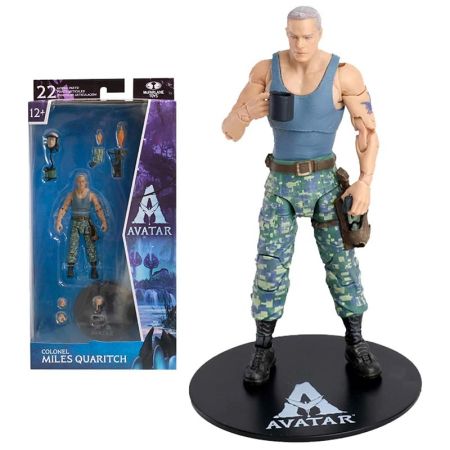 Mcfarlane Figuras Avatar serie 1 Miles Quaritch