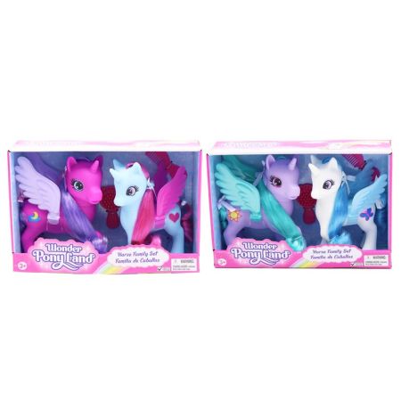 Pack dos unicornios con alas