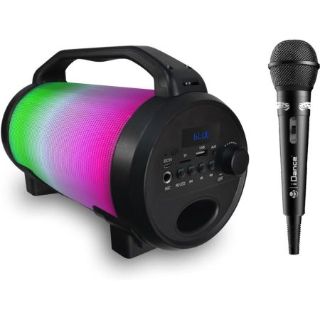 Karaoke con micro Cyclone