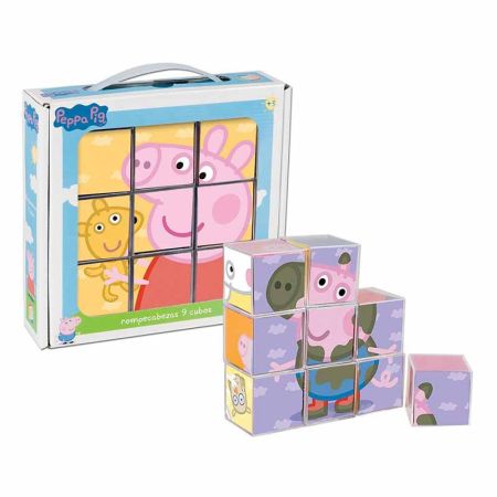 Rompecabezas Peppa Pig 9 cubos