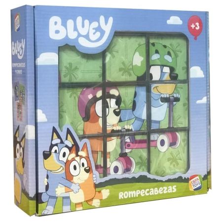 Rompecabezas Bluey 9 cubos