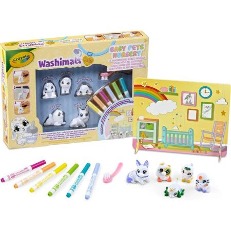 Washimals set guardería 5 mascotas