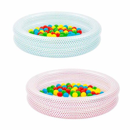 Piscina infantil con bolas de colores Φ91 x 20 cm
