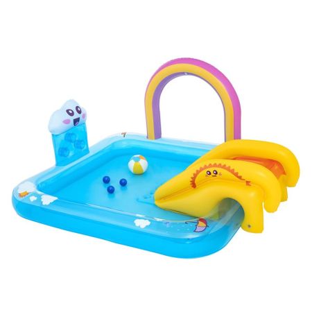Piscina Arco Iris juegos hinchable 188x150x89cm