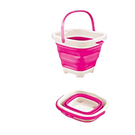 Cubo de playa plegable