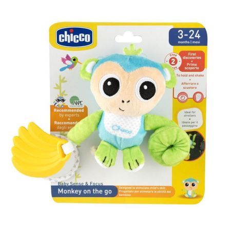 Chicco sonajero monito portable