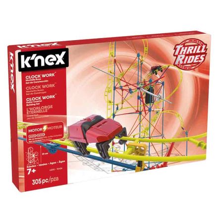 Knex Clock work roller montaña rusa