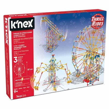 Knex parque de atracciones 744 piezas